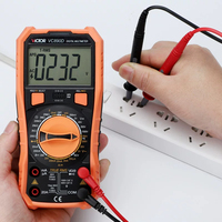 Multimètre numérique True RMS à détection automatique de plage, détection NCV, grand écran LCD rétroéclairé, testeur portable pour électricien, testeur haute précision
