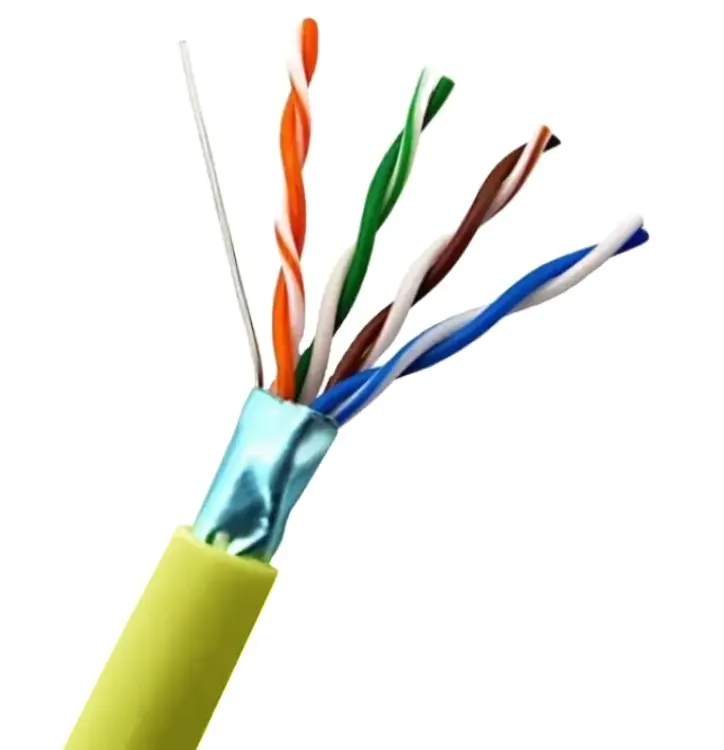 EXC Cat5e FTP cable CAT5 Conductor de cobre Cable de conexión alta CAT5e cable Rj45 305M Cables de datos