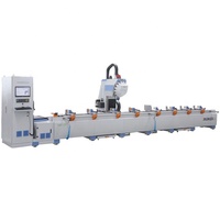 Machines pour la fabrication de fenêtres et de portes, centre d'usinage CNC, machine de perçage et de fraisage CNC pour profilés en aluminium