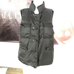 <span class=keywords><strong>Gilet</strong></span> en duvet de canard blanc pour <span class=keywords><strong>femme</strong></span>, court, coupe-vent, léger, <span class=keywords><strong>sans</strong></span> manches, mi-long, hiver - Product Image 5