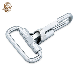 Стальная пружинная металлическая застежка, цветная застежка, поворотный крючок, зажим для брелков или брелков - Product Image 1