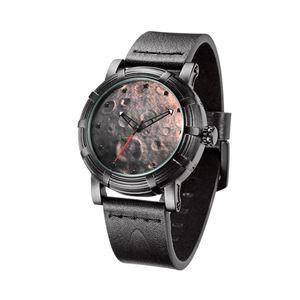 Relojes ASSASSINS de Cuero Genuino para Hombre, Reloj de Pulsera de Moda, Reloj de Pulsera Único de Cuarzo para Hombre, Cristal de Aleación MIYOTA Redondo de 20 cm - Product Image 6