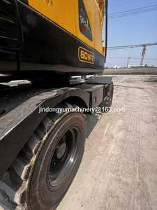Excavadora de Ruedas Hyundai HX60Pro de Segunda Mano 60W-7 R485LVS a Bajo Precio con Motor y Alta Potencia de Excavación en Venta - Product Image 5