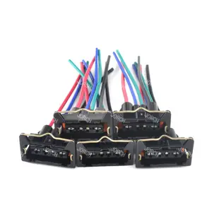 547906231A female black 4P Original 4pin A04975 Cable Butt joint Parts Connector Needle holder auto wire harness connector