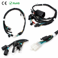 Cinta de tela duradera de PBT/PVC para arnés de cables, ideal para protección de luces de trabajo automotrices y focos de motocicleta