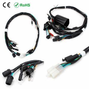 내구성 있는 PBT/PVC 와이어 하네스 슬리브 천 테이프 (자동차 및 전자 작업등, 오토바이 스포트라이트 보호용) - Product Image 1