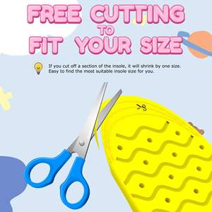 Plantillas de Zapatos con Dibujos Animados HFL con Soporte para Rastreador GPS Antipérdida para Niños y Ancianos, Compatible con IOS, Material de PU - Product Image 4