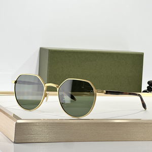 Fashion Square Brown Frameless Metal <b>Sunglasses</b> for Unisex Outdoor Sports Use with UV400 Protection Lightweight & Durable Design - Product Image 3