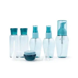 Mini Reizen Fles Set Voor Cosmetische Verpakking, Plastic Reizen Set Cosmetische Container, Reizen Kit Plastic Flessen