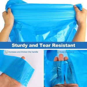 ถุงพลาสติกใส่ของชำแบบใช้ซ้ำได้ หนา ทนทาน - Product Image 2