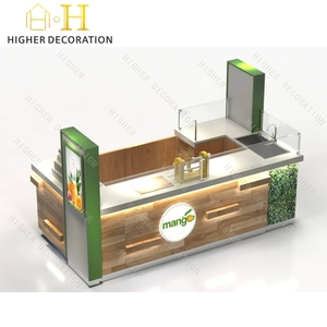 Độc đáo đặc biệt Trà kiosk nước thanh di động nước trái cây quầy bar cửa hàng thiết kế nội thất - Product Image 3
