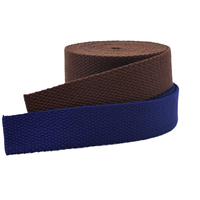 Rubans en toile robuste de 1 pouce en polyester-coton haute densité, sangles de 25 mm pour sacs, ceintures, chaussures, vêtements, haute ténacité