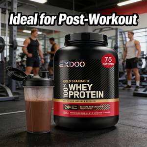 מכירת חיסול - חלבון מי גבינה, מזון-על לבריאות, תומך בשריר רזה, אבקת חלבון מי גבינה עם BCAA, תוסף תזונה - Product Image 6