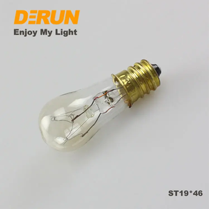 <span class=keywords><strong>Ampoule</strong></span> Incandescente pour <span class=keywords><strong>Lampe</strong></span> à <span class=keywords><strong>Sel</strong></span> Mini Transparente T20 T25 ST26 ST19 15W 25W Dépolie E12 E12S E14 110V 230V, INC-MINI-E12 - Product Image 5