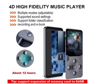 Lecteur MP3 HiFi à écran haute définition, lecteur MP4 portable pour étudiants, design compact, prend en charge la carte mémoire externe - Product Image 5