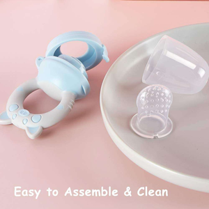 Venta al por mayor de chupete de fruta de grado alimenticio para niños, chupete de comida de fruta fresca para bebés, chupete de <span class=keywords><strong>silicona</strong></span> sin Bpa para comida de bebé - Product Image 3