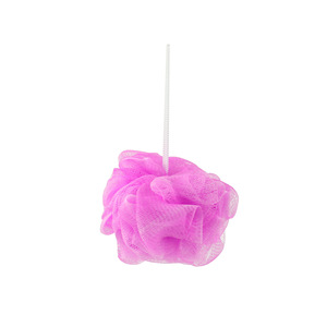 Esponja de baño de color sólido, bola de baño espumosa, bola de baño exfoliante, esponja de baño, bola de baño con burbujas - Product Image 1