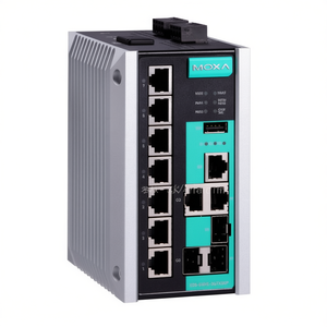 โมซ่า EDS-510E-3GTXSFP กิกะบิตสวิตช์อีเธอร์เน็ตอุตสาหกรรมแบบจัดการได้ 8 พอร์ต - Product Image 3
