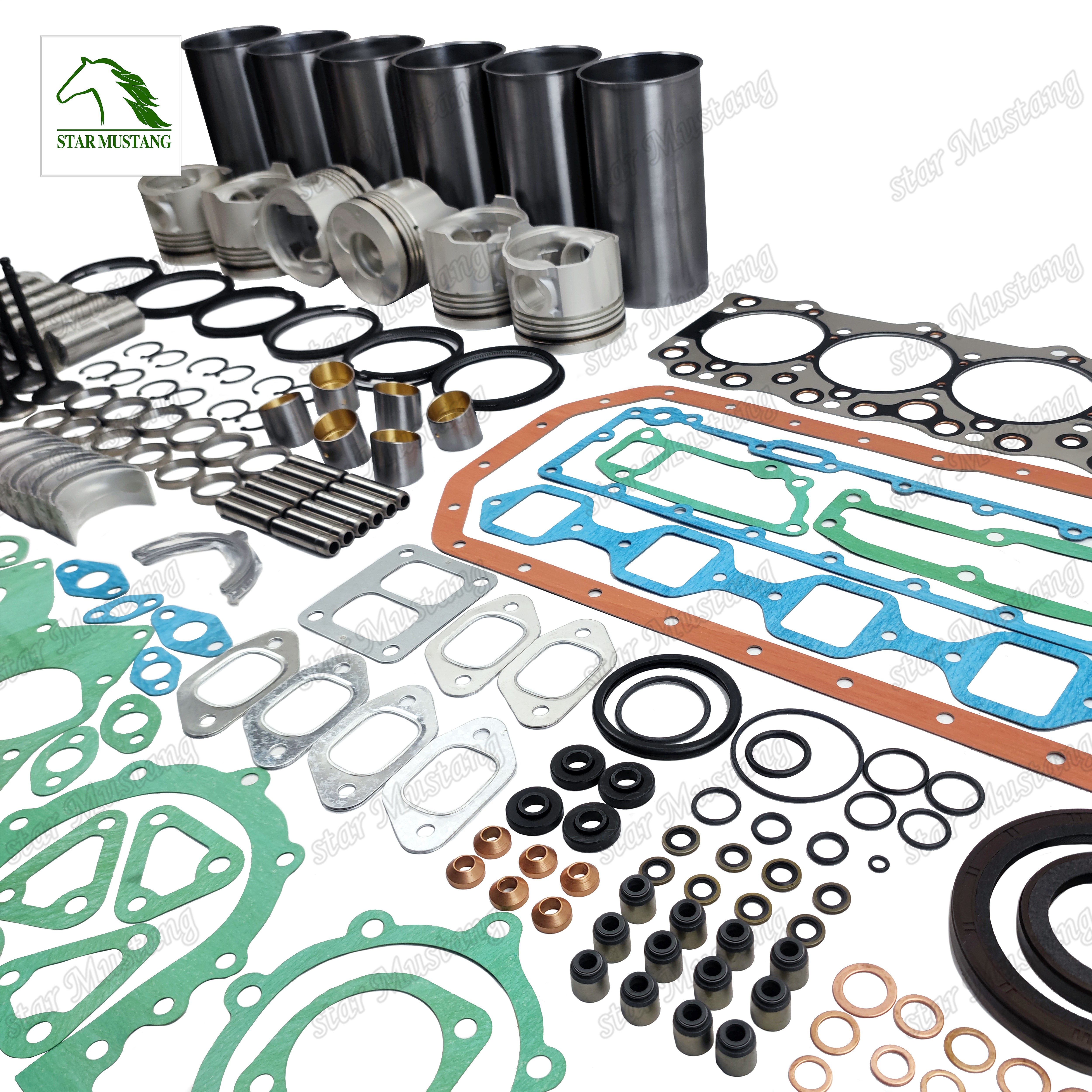 にの Excavator EX200 Gaskets - Durable Hydraulic & Dust Seal