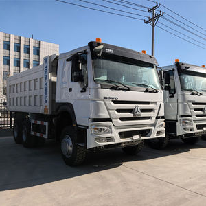 Truk Dump Bekas HOWO 6X4 380HP Mesin Diesel Euro <span class=keywords><strong>2</strong></span> Weichai, Gearbox SINOTRUCK Chassis Heavy Duty untuk Asia Tenggara - Product Image 2