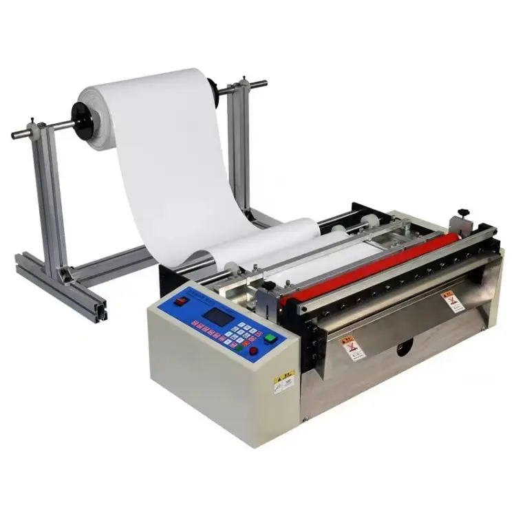 Industry Multifunction aluminum roll cutter sponge plastic PVC cutting machines bubble film paper cut machinery