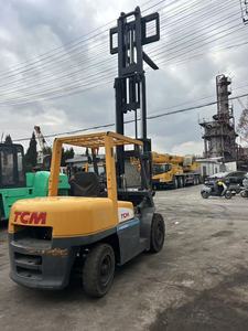 Japan Brand Original Diesel Forklift 2.5/3/5/7/10 Ton TCM KOMATSU HELI MITSUBISHI Stacker <b>Used</b> Retail Container Side Shift - Product Image 3