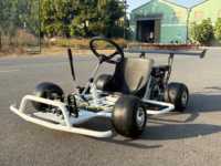 Amortisseur à ressort de conduite de frein, kart à pédales de course allemand Mini a Indoor 2 places à transmission par arbre, kart de drift à vendre