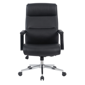 2026 Mesa y silla de oficina duraderas Silla de oficina ergonómica con reposapiés Reposabrazos Base de metal Ruedas de PU Silla de oficina Masaje - Product Image 1