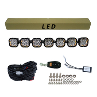 Barre lumineuse LED modulaire connectable JOPOWER 560W, 42 pouces, phare antibrouillard tout-terrain avec DRL pour véhicules 4x4