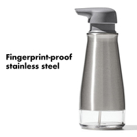 CF acier inoxydable verre manuel hôtel cuisine 355 ML plat main mousse liquide savon distributeur bouteille luxe Style moderne