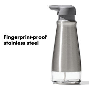 <span class=keywords><strong>Vetro</strong></span> <span class=keywords><strong>in</strong></span> acciaio inox manuale Hotel cucina 355 ML piatto a mano schiuma di sapone <span class=keywords><strong>liquido</strong></span> bottiglia di lusso <span class=keywords><strong>in</strong></span> stile moderno - Product Image 4