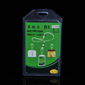 Porta Tarjetas de Silicona Transparente para Transporte Público, Control de Acceso, Credenciales de Trabajo, Credenciales de Exposiciones, Etiquetas de Nombre, Tarjetas - Product Image 3