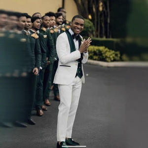 S4143L Nuovo Completo Tre Pezzi Slim-fit per Matrimonio e Banchetti, Abito da Uomo con Giacca Monopetto, Pantaloni e <span class=keywords><strong>Gilet</strong></span> - Product Image 4