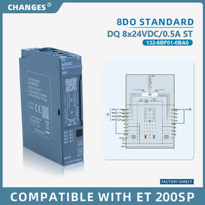 Module PLC d'origine <span class=keywords><strong>ET200SP</strong></span> 24V DC 8DI/<span class=keywords><strong>16DI</strong></span>/8DO/16DO/4AI 6ES7 132 6ES7132-6BD20/6BF00/6FD/6HD/6BF60/6BH01/0BA0/0C/0D/0A/0BB1 - Product Image 6