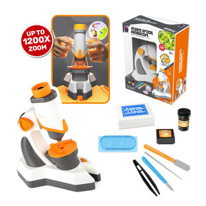 1000倍デジタルSTEMキットポータブル顕微鏡おもちゃ子供向け教育科学玩具ズーム顕微鏡プラスチック製 - Product Image 1