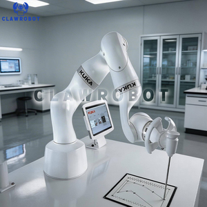 หุ่นยนต์ร่วมปฏิบัติงานอุตสาหกรรม CLAWROBO KUKA LBR Med 14 R820 น้ำหนัก 14 กก. ระยะเอื้อม 820 มม. พร้อมเกียร์บ็อกซ์และมอเตอร์สำหรับการจัดการอัตโนมัติ - Product Image 3