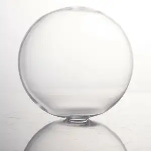 11 "(280mm) बड़ा G9 ग्लोब Lampshades स्पष्ट गिलास दीपक छाया गेंद फांसी रोशनी क्षेत्र काँच की छत प्रकाश के लिए शैली