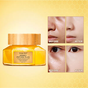 Masker tidur wajah Plus Potion madu kulit, 3.3 ons masker wajah melembapkan alami - Product Image 3