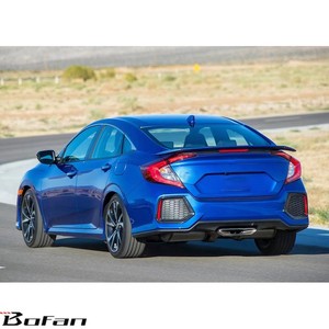 <span class=keywords><strong>Spoiler</strong></span> in ABS stile 2016 SI con luce freno per <span class=keywords><strong>HONDA</strong></span> <span class=keywords><strong>CIVIC</strong></span> 2016-2022 - Product Image 5