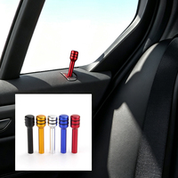 Poignées de porte intérieures universelles en alliage d'aluminium pour voiture, accessoires de modification intérieure automobile