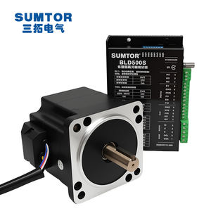 86BLF40030 + BLD500S 0.85NM Nema34 모터 3000rpm 400W 브러시리스 DC 모터 드라이버 - Product Image 4