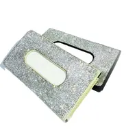 Bling Auto Auto Visier Seidenpapier Halter Kristalle Papierhandtuch  Abdeckung