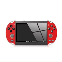 Console de jeu portable rétro X7 Plus, 10000 jeux, écran HD 4,5 pouces, double joystick, PSP GBA, vidéo portable, cadeaux, lecteur de jeux X7, 8 Go