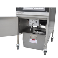 Freidora Industrial Eléctrica a Gas Henny Penny para Pollo Frito y Papas Fritas, Modelo OFE-301