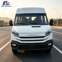 Moteur diesel SOFIM 2.5T de Chine, IVECO Turbo Daily Van, boîte manuelle 5 vitesses, toit haut, bus de passagers 5-9 places