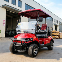 Carrito de Golf Eléctrico de 4/2 Plazas Homologado para Circular por la Calle |   Carrito de Golf Todoterreno 4x4 con Certificación EEC CE para Complejos Turísticos/Barrios