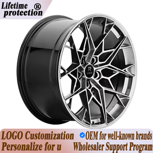 Jantes en alliage forgé rotatives FF10 17-19 pouces 5x100 5x112 5x114.3 5x120 5x160 Jantes personnalisées pour Ford Mustang Shelby AUDI BMW <span class=keywords><strong>Golf</strong></span> - Product Image 1