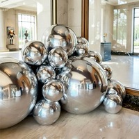 Ballon gonflable miroir doré métallique, boule disco réfléchissante, grande sphère brillante, imperméable, durable, pour la décoration d'événements intérieurs et extérieurs
