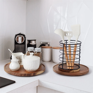 <span class=keywords><strong>Plateau</strong></span> tournant en bois d'acacia pour dessus <span class=keywords><strong>de</strong></span> <span class=keywords><strong>table</strong></span>, <span class=keywords><strong>plateau</strong></span> <span class=keywords><strong>de</strong></span> service en bois pour <span class=keywords><strong>planches</strong></span> <span class=keywords><strong>de</strong></span> charcuterie, <span class=keywords><strong>plateau</strong></span> à fromage, organisateur rond <span class=keywords><strong>de</strong></span> Lazy Susan - Product Image 3