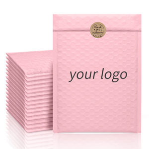 Pink Bubble Mailers 4x6 Inch - 5 Pack Padded Shipping Envelopes